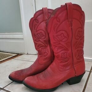 Ariat Red Cowboy Boots